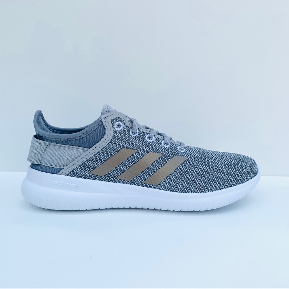 adidas CLOUDFOAM QT FLEX SHOES women’s GREY - Picture 5 of 10
